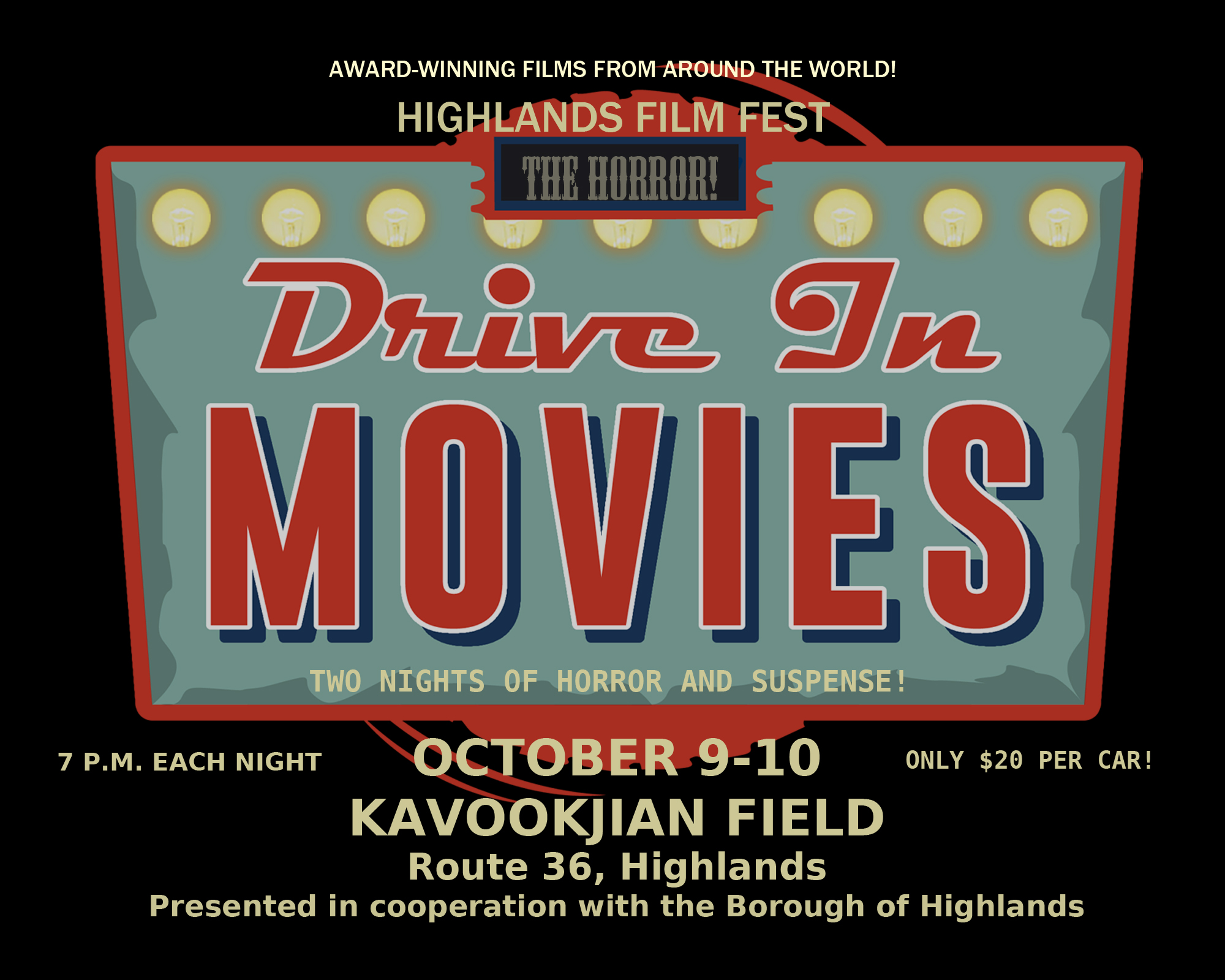 Highlands Film Fest October 9-10