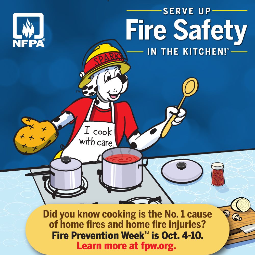 Highlands Fire Department “Serve Up Fire Safety in the Kitchen!™