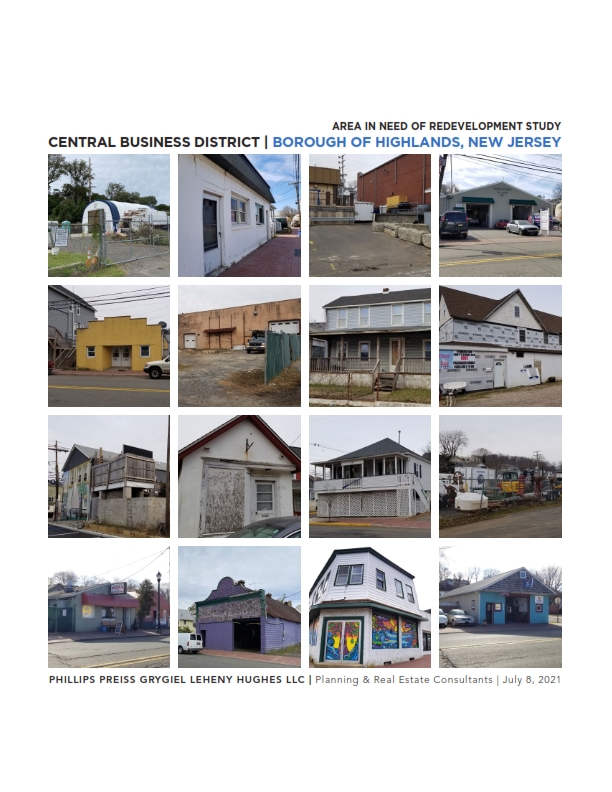 Borough of Highlands Central Business District: Area in Need of Redevelopment Study Borough of Highlands Central Business District: Area in Need of Redevelopment Study