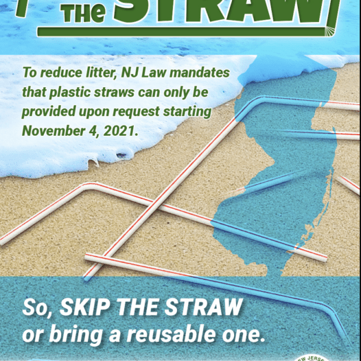 SingleUse Plastic Straws Only Provided Upon Request, Effective Nov