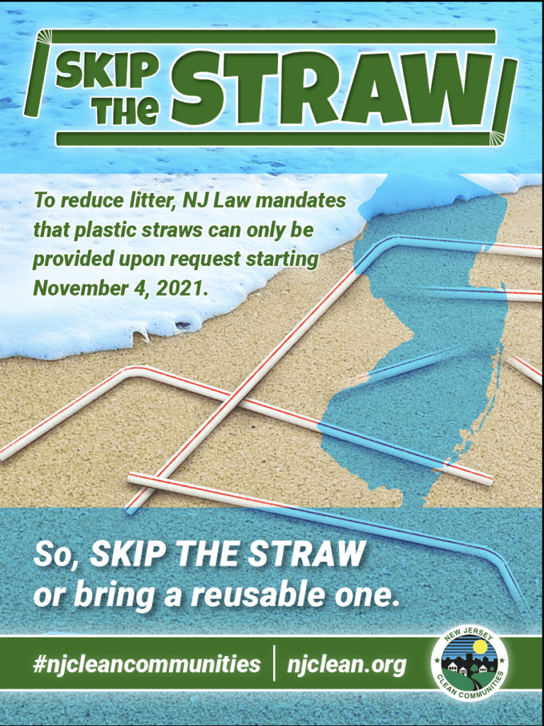 SingleUse Plastic Straws Only Provided Upon Request, Effective Nov